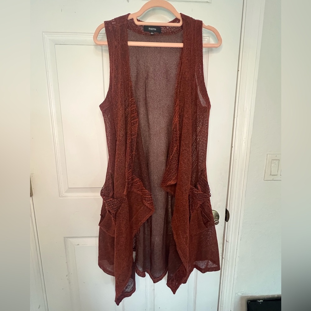Kaktus Rust Brown Women's Coverup